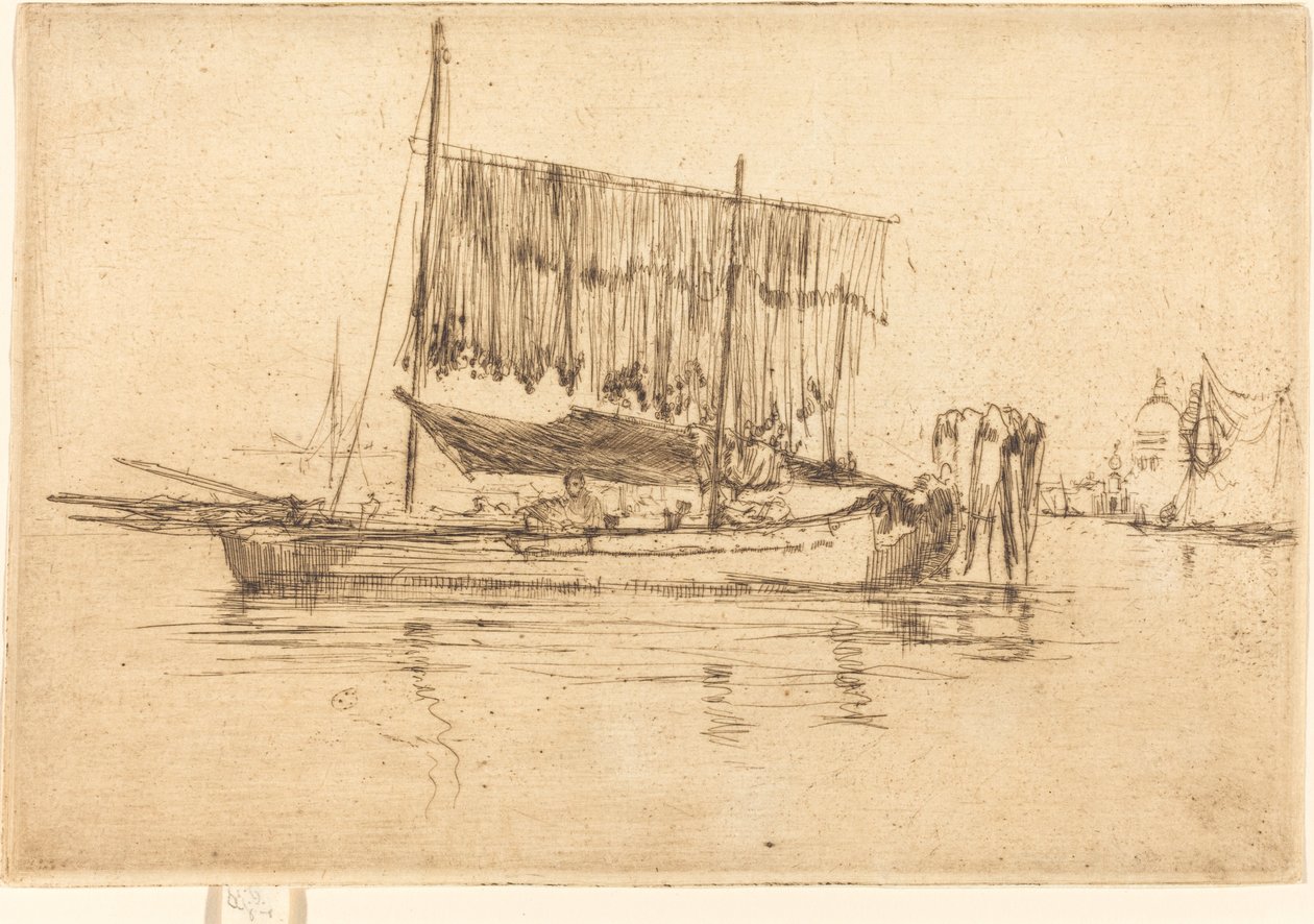 Bateau de pêche - James Abbott McNeill Whistler