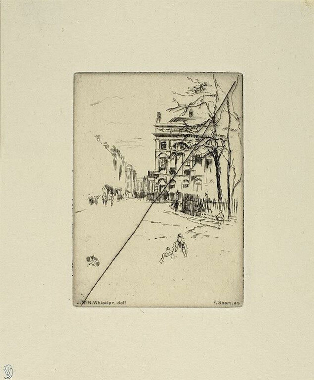 Fitzroy Square - James McNeill Whistler
