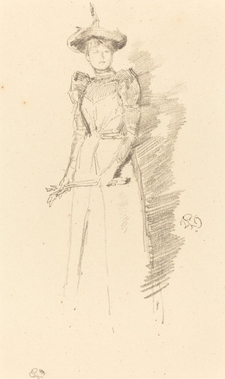 Gants de Suède - James Abbott McNeill Whistler