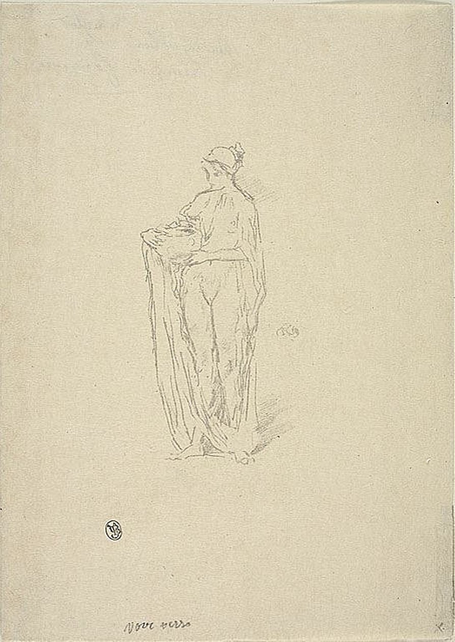 Fille avec bol - James Abbott McNeill Whistler