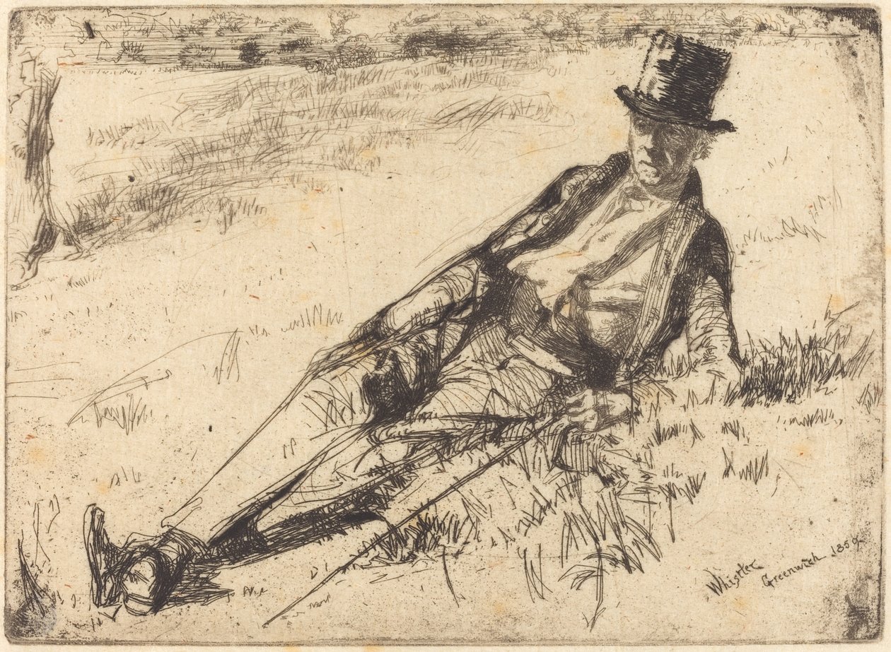 Pensionnaire de Greenwich - James Abbott McNeill Whistler