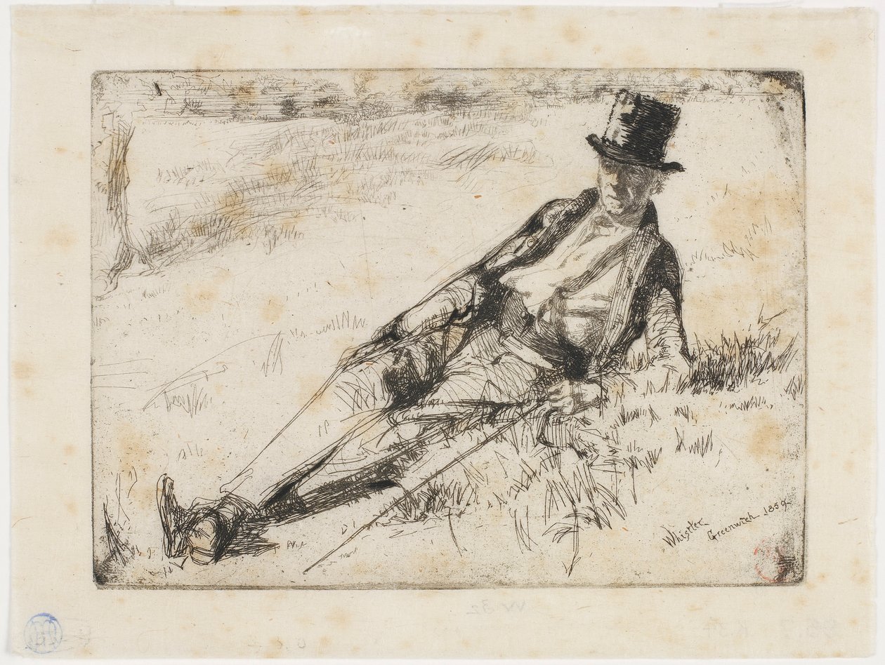 Pensionnaire de Greenwich - James Abbott McNeill Whistler
