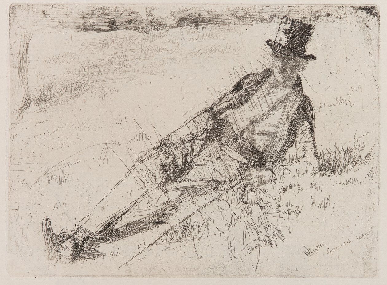 Pensionnaire de Greenwich - James Abbott McNeill Whistler