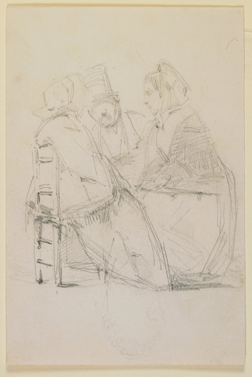Groupe en conversation - James Abbott McNeill Whistler