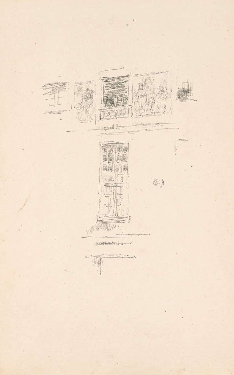 Hôtel Colbert, Windows - James McNeill Whistler
