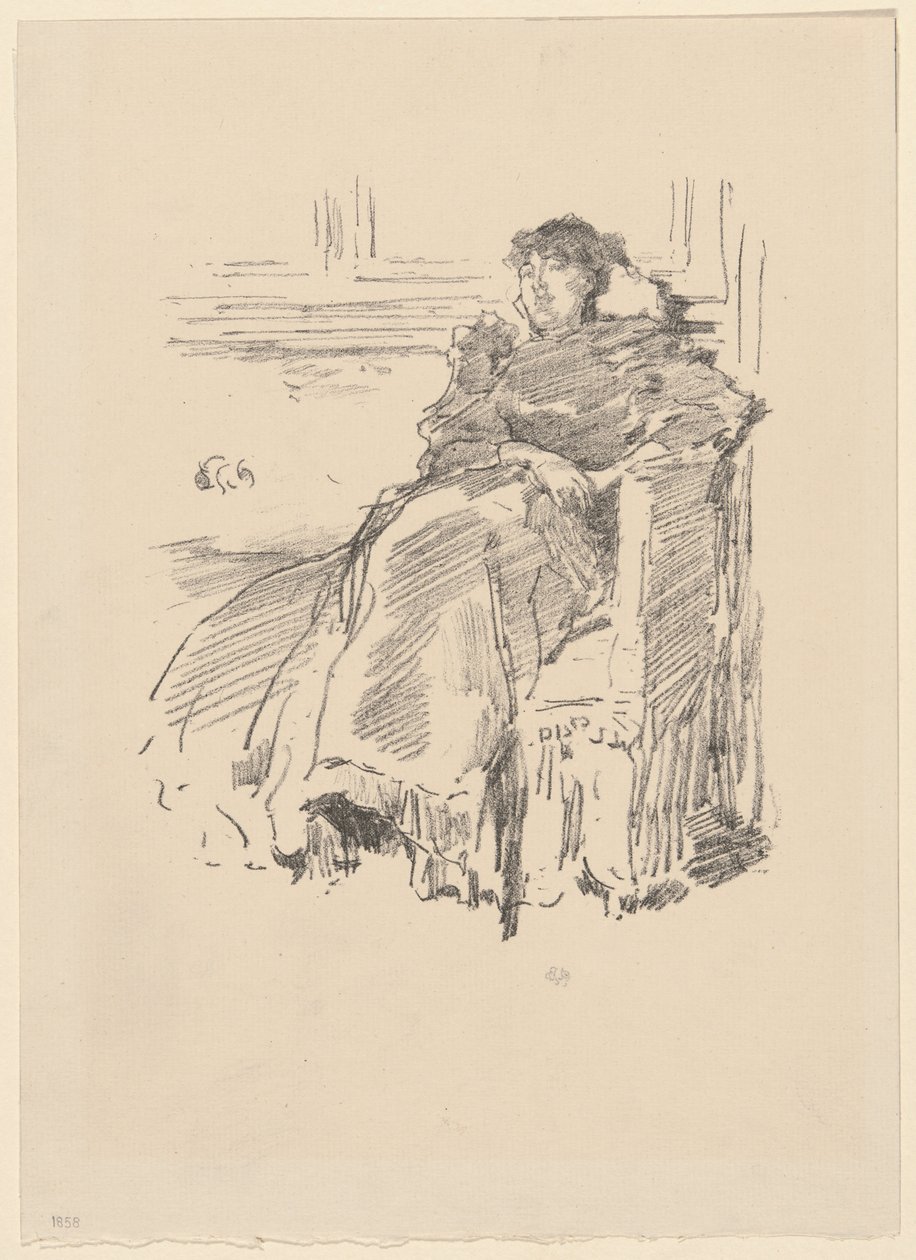 La Robe Rouge - James McNeill Whistler