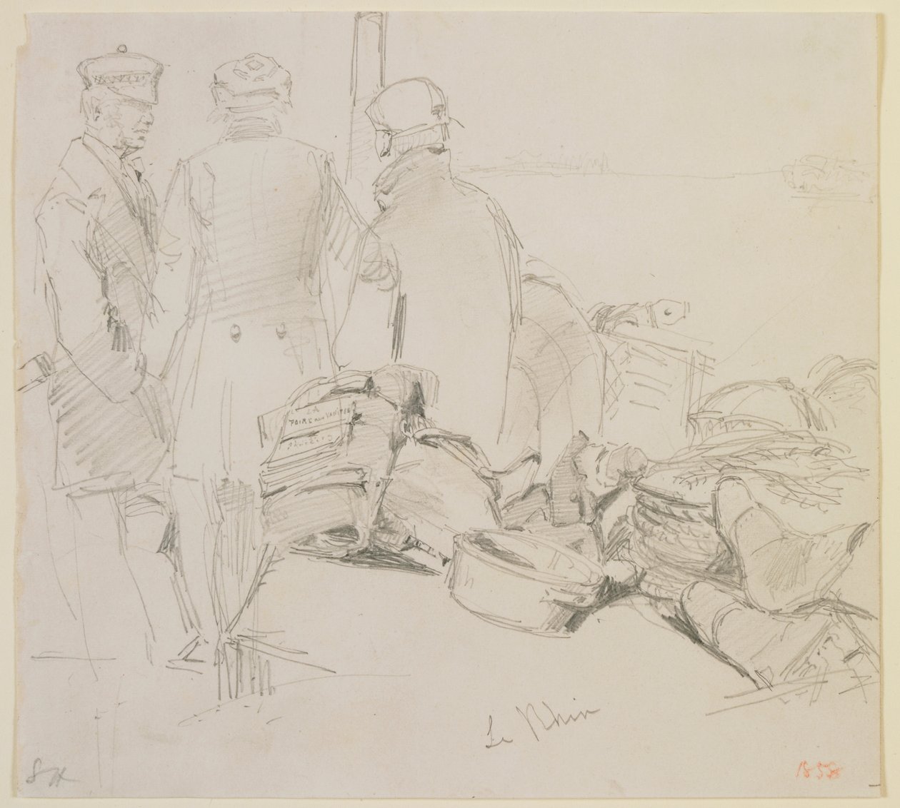 Le Rhin - James Abbott McNeill Whistler