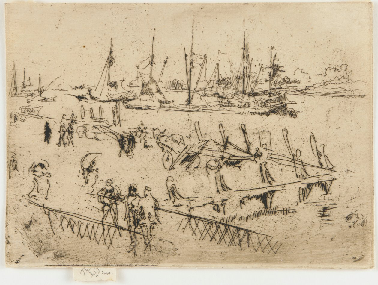 Petit Dordrecht - James Abbott McNeill Whistler