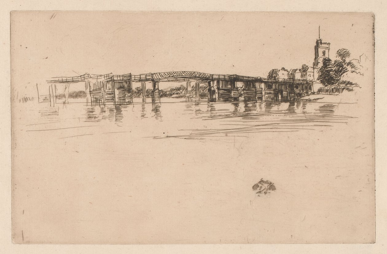 Petit pont de Putney - James Abbott McNeill Whistler