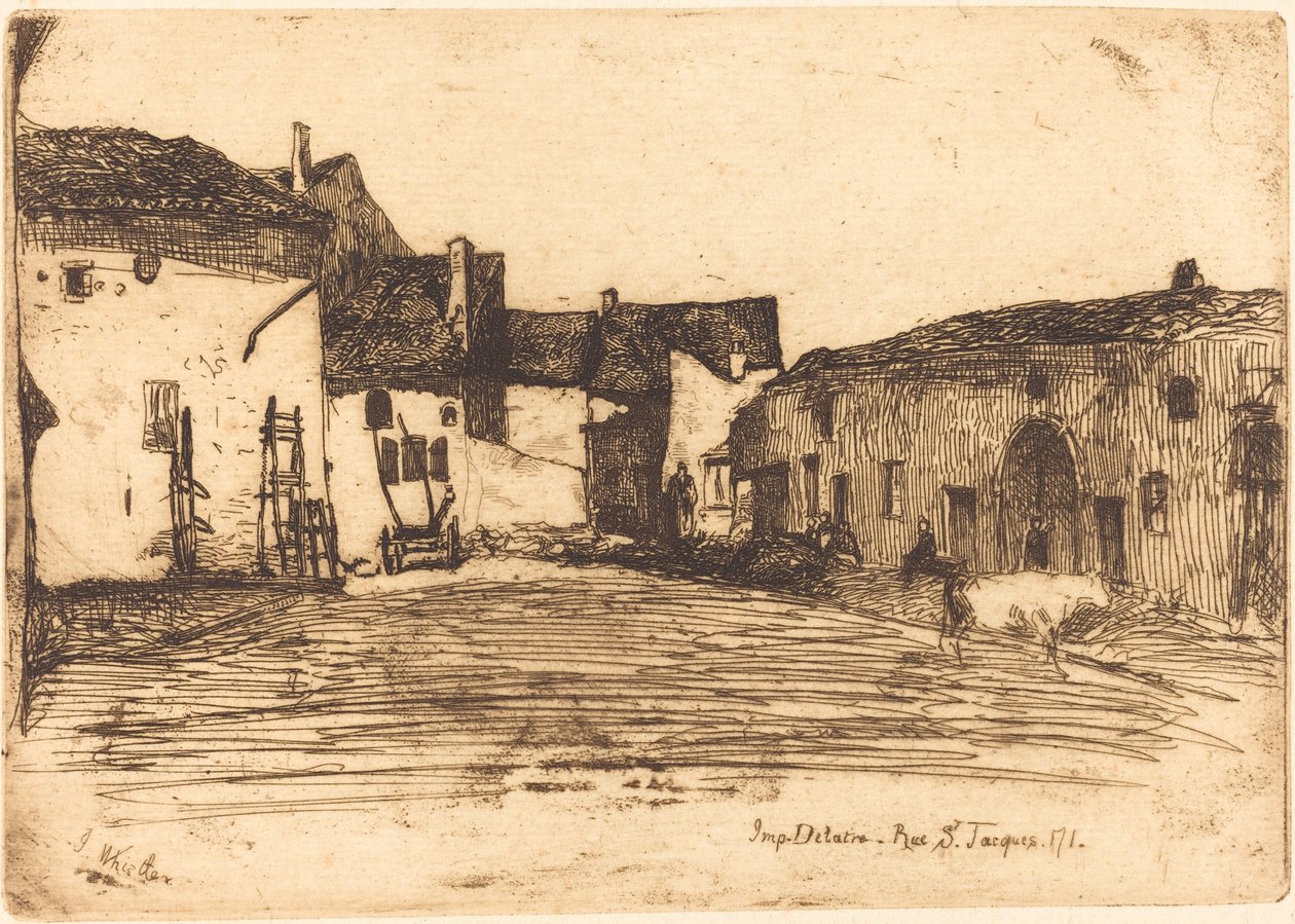 Liverdun - James Abbott McNeill Whistler