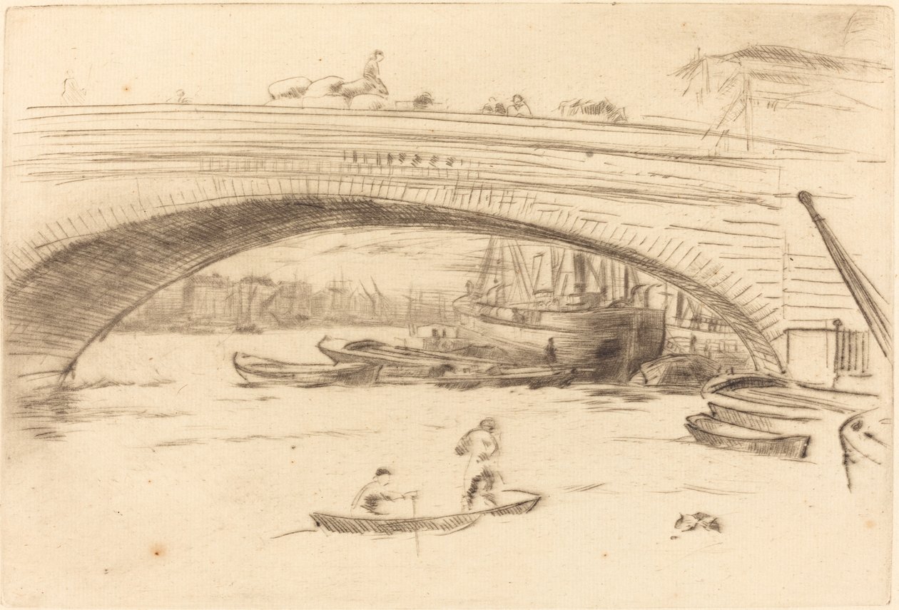 Pont de Londres - James Abbott McNeill Whistler