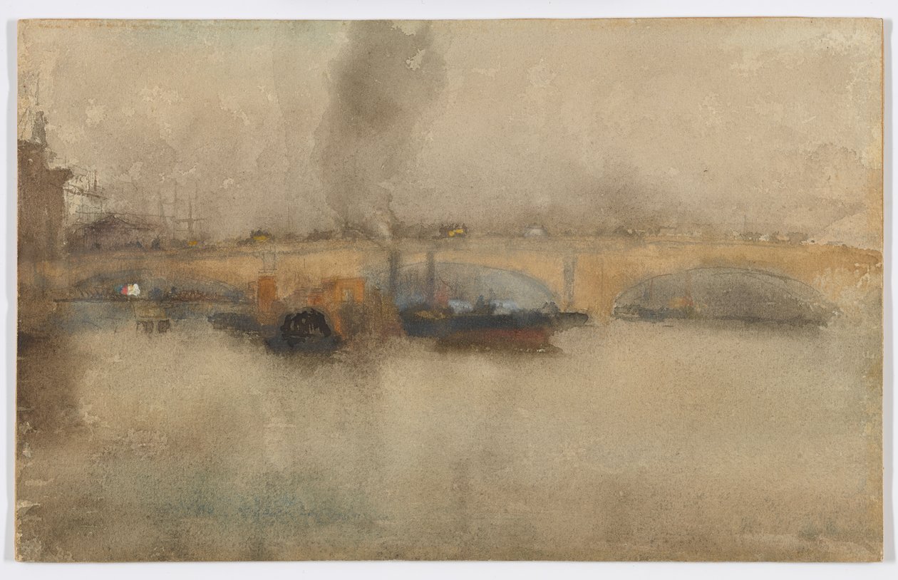 Pont de Londres - James Abbott McNeill Whistler
