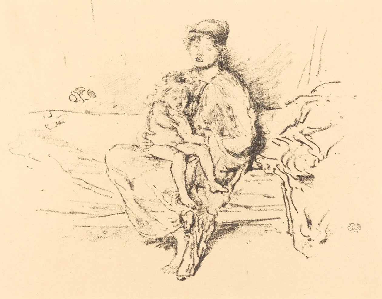 Mère et Enfant, No. 2 - James Abbott McNeill Whistler