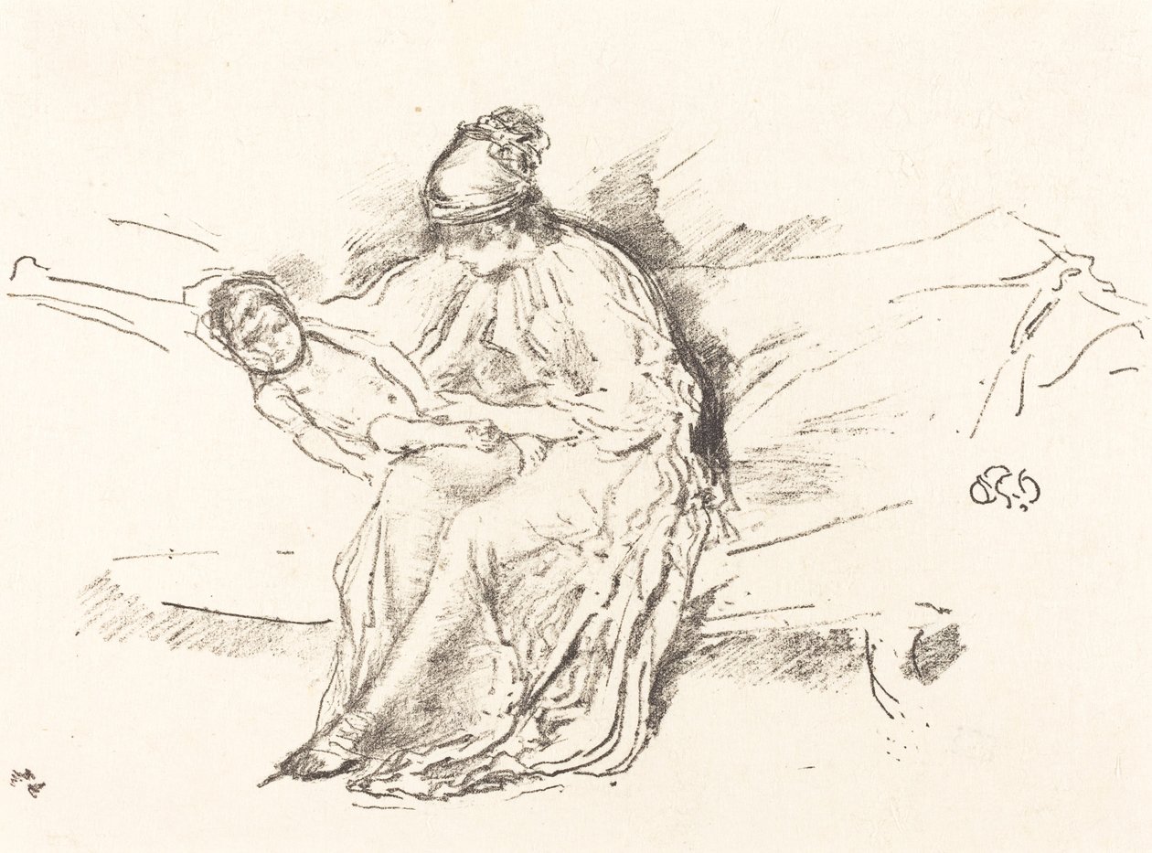 Mère et enfant, n° 4 - James Abbott McNeill Whistler