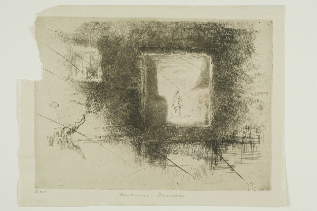 Nocturne : Fourneau - James Abbott McNeill Whistler