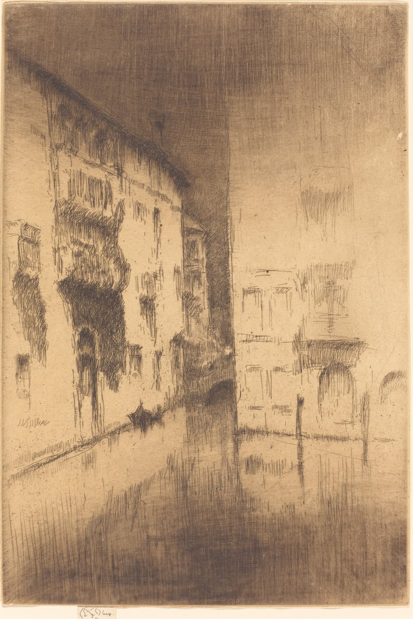 Nocturne : Palais - James Abbott McNeill Whistler
