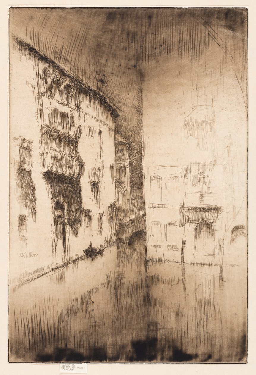 Nocturne : Palais - James Abbott McNeill Whistler