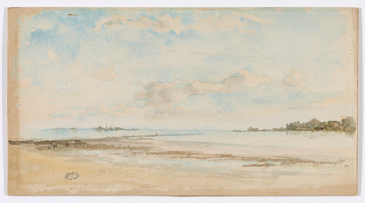 Note en bleu et opale–Jersey - James Abbott McNeill Whistler