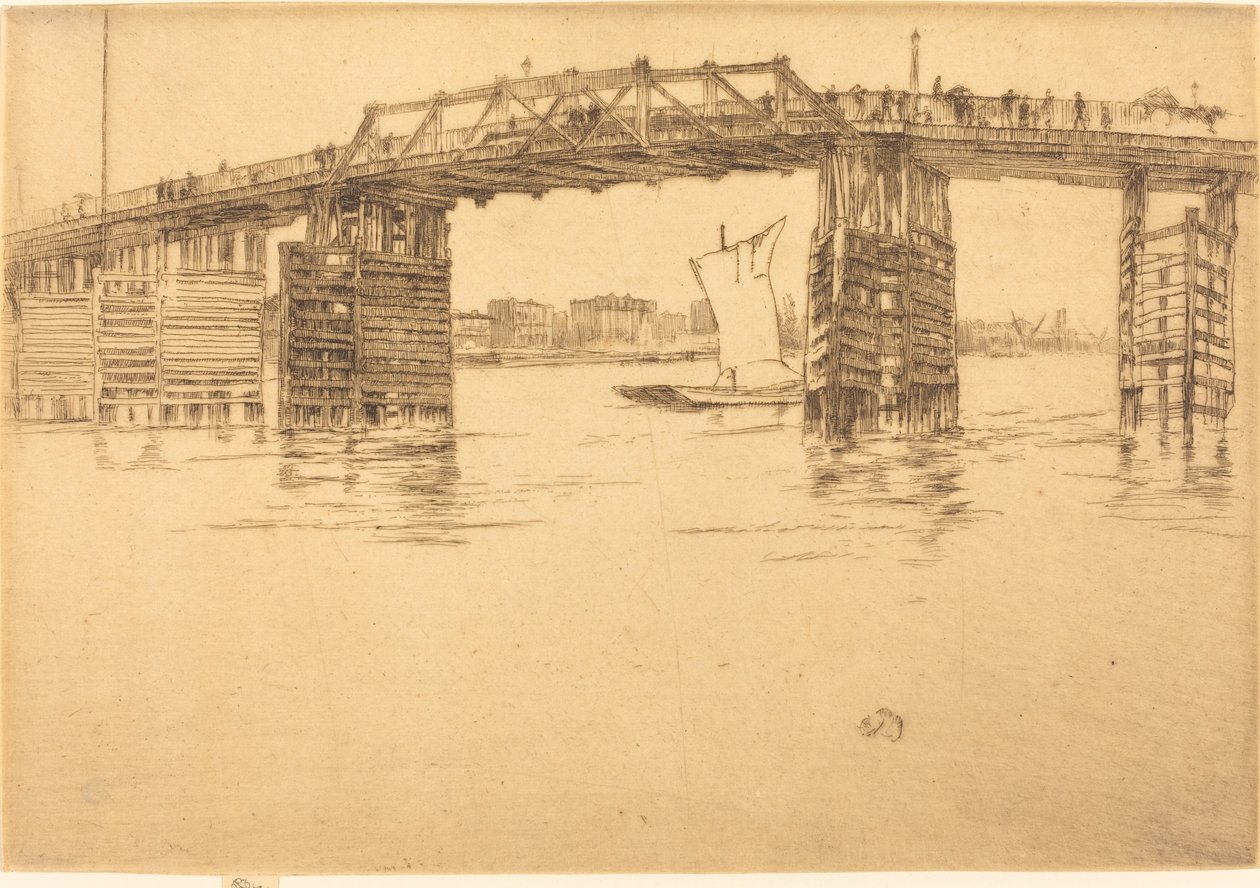 Vieux pont de Battersea - James Abbott McNeill Whistler