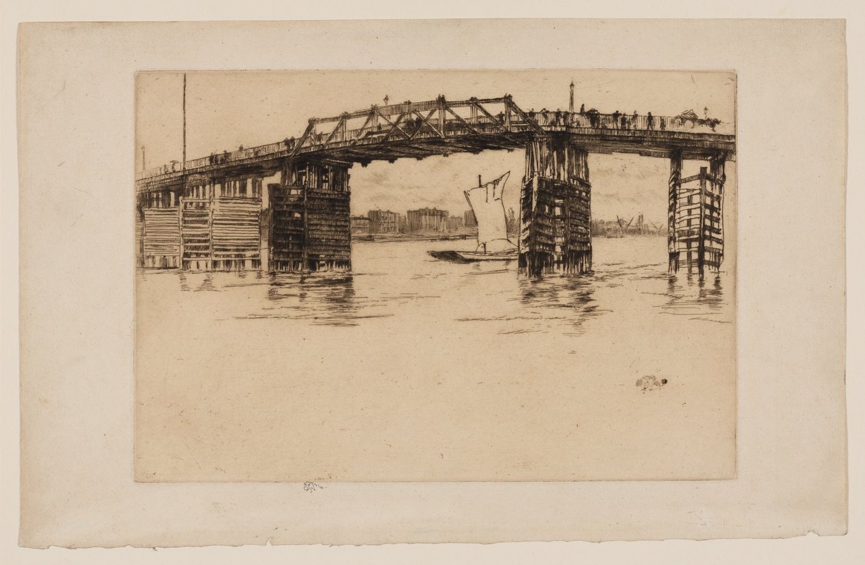 Vieux pont de Battersea - James Abbott McNeill Whistler