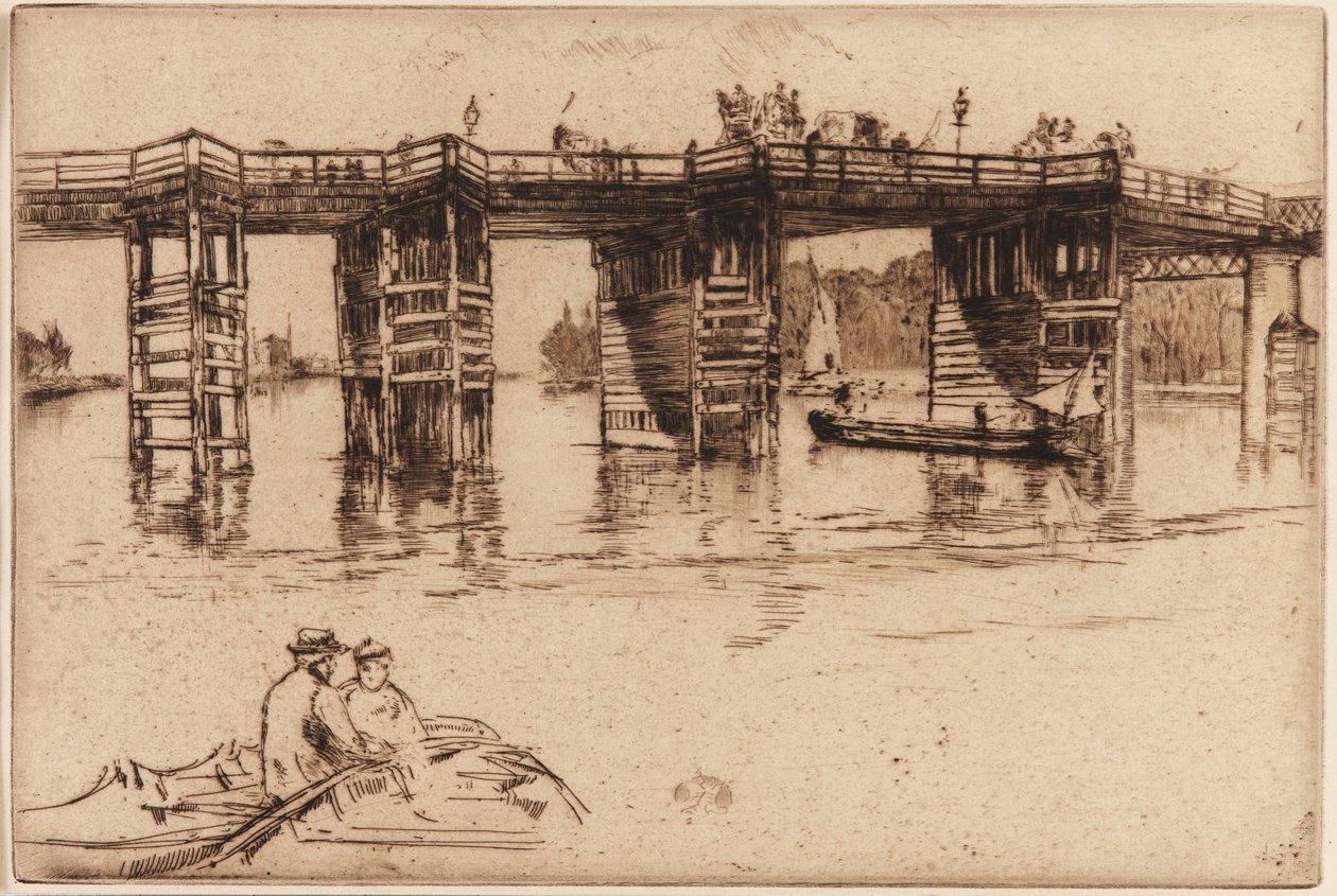 Vieux pont de Putney - James Abbott McNeill Whistler