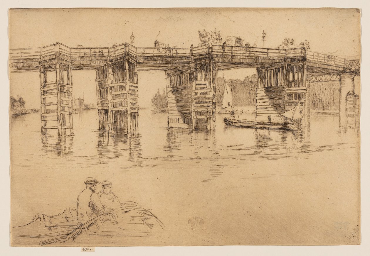 Vieux pont de Putney - James Abbott McNeill Whistler