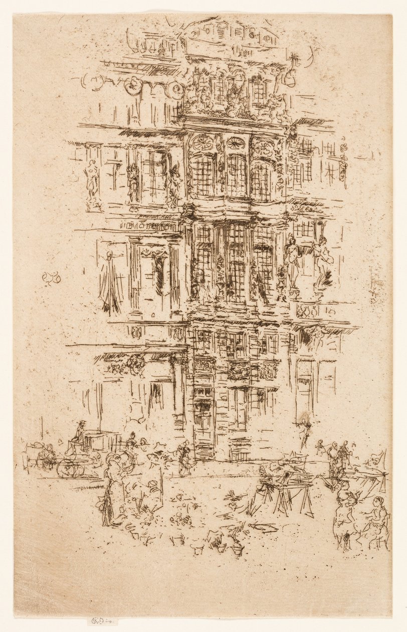 Palais, Bruxelles - James Abbott McNeill Whistler