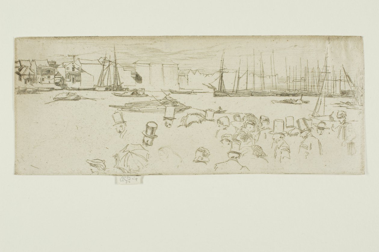 Passagers à un sou, Limehouse - James Abbott McNeill Whistler