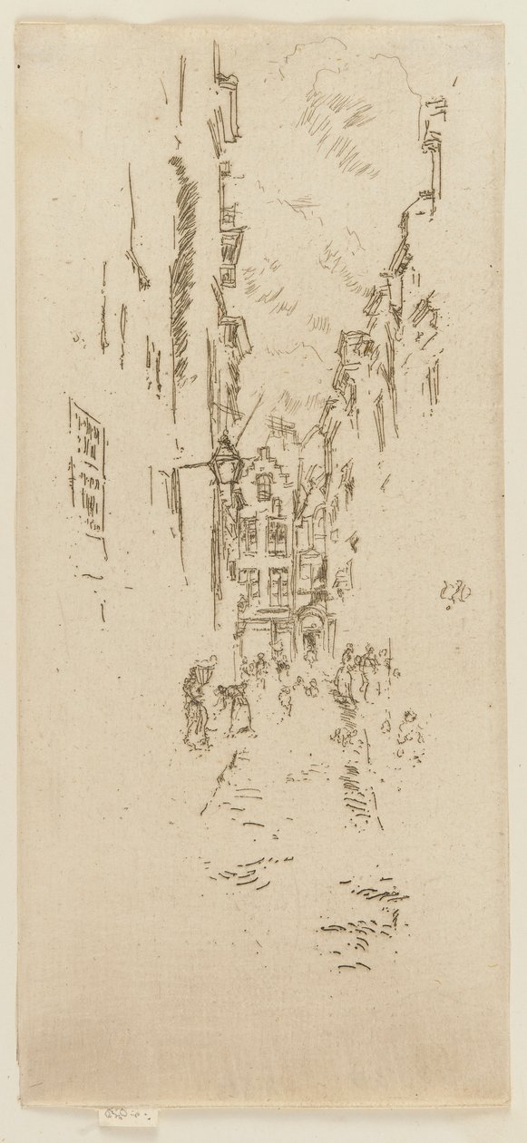 Petite Rue des Bouchers - James Abbott McNeill Whistler
