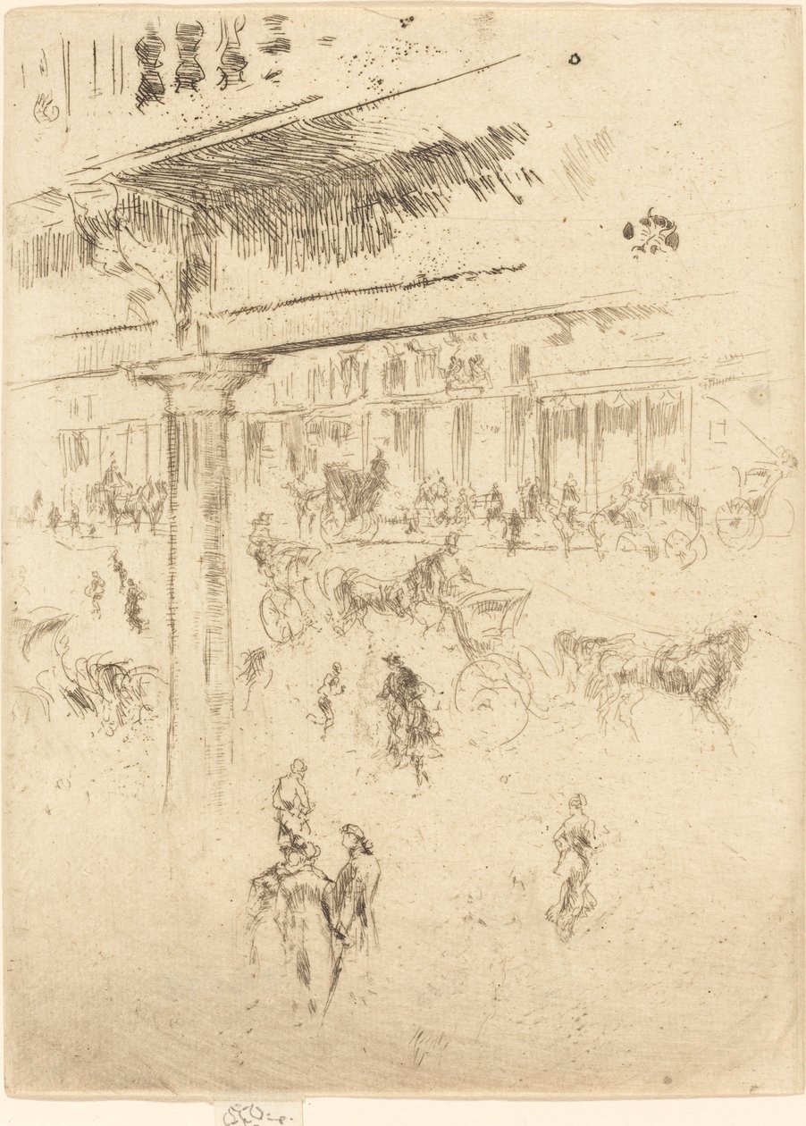 Quadrant du Régent - James Abbott McNeill Whistler
