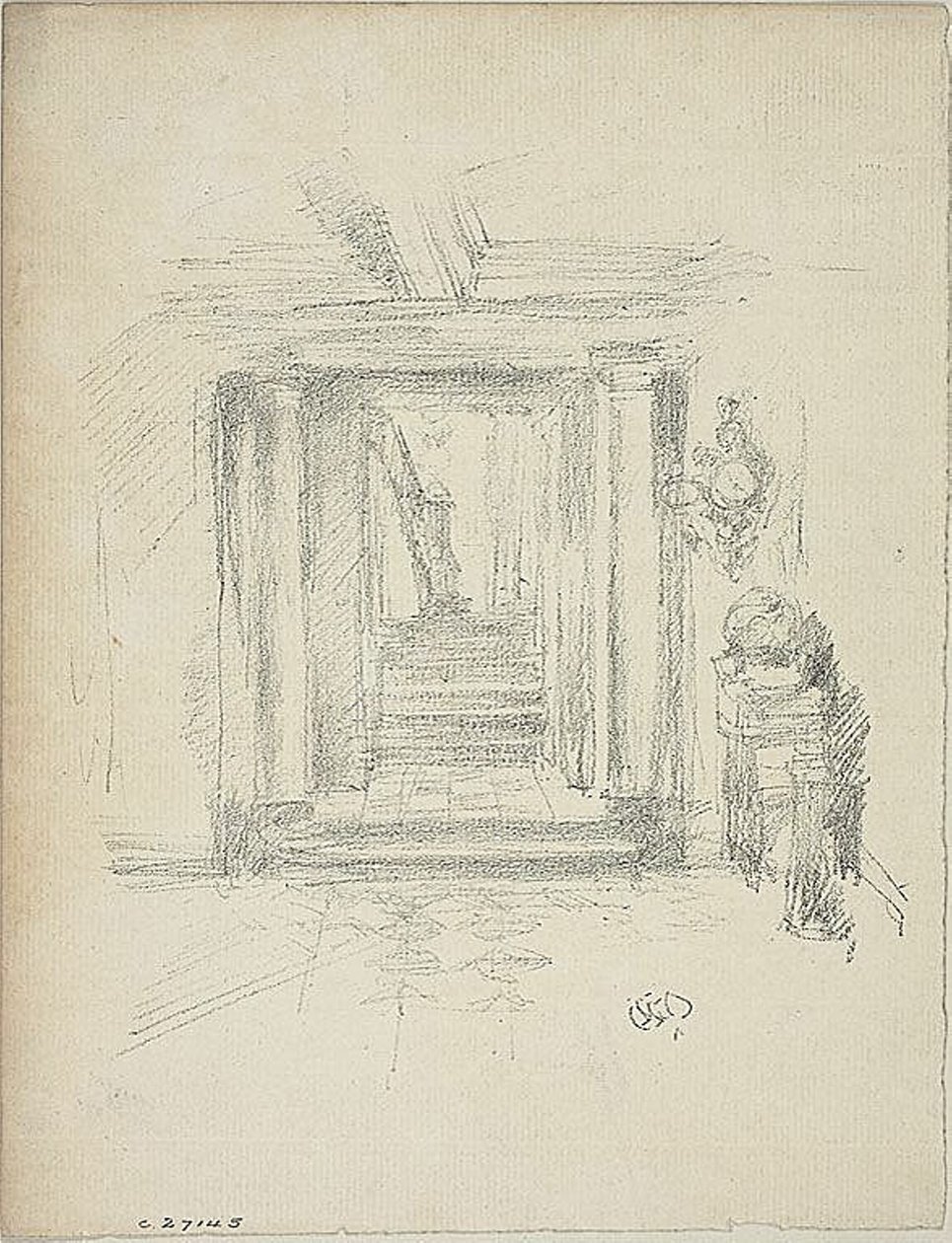 Escalier - James Abbott McNeill Whistler