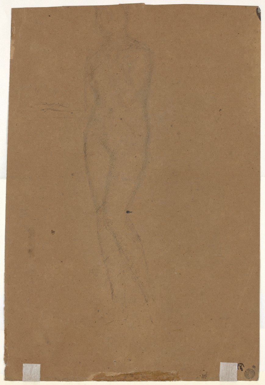 Figure debout [verso] - James Abbott McNeill Whistler