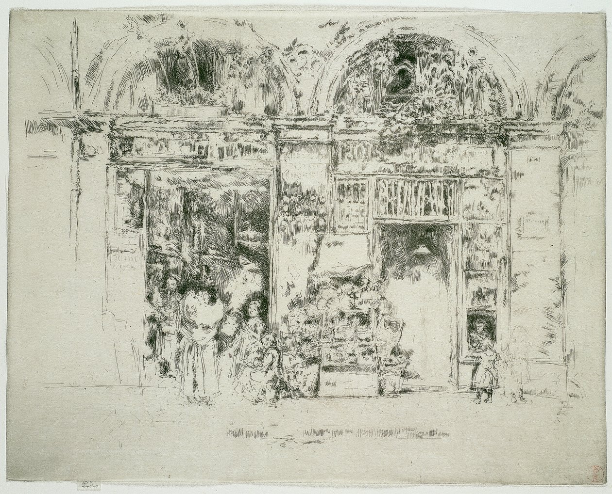 Tournesols, Marché Saint-Germain, Paris - James Abbott McNeill Whistler