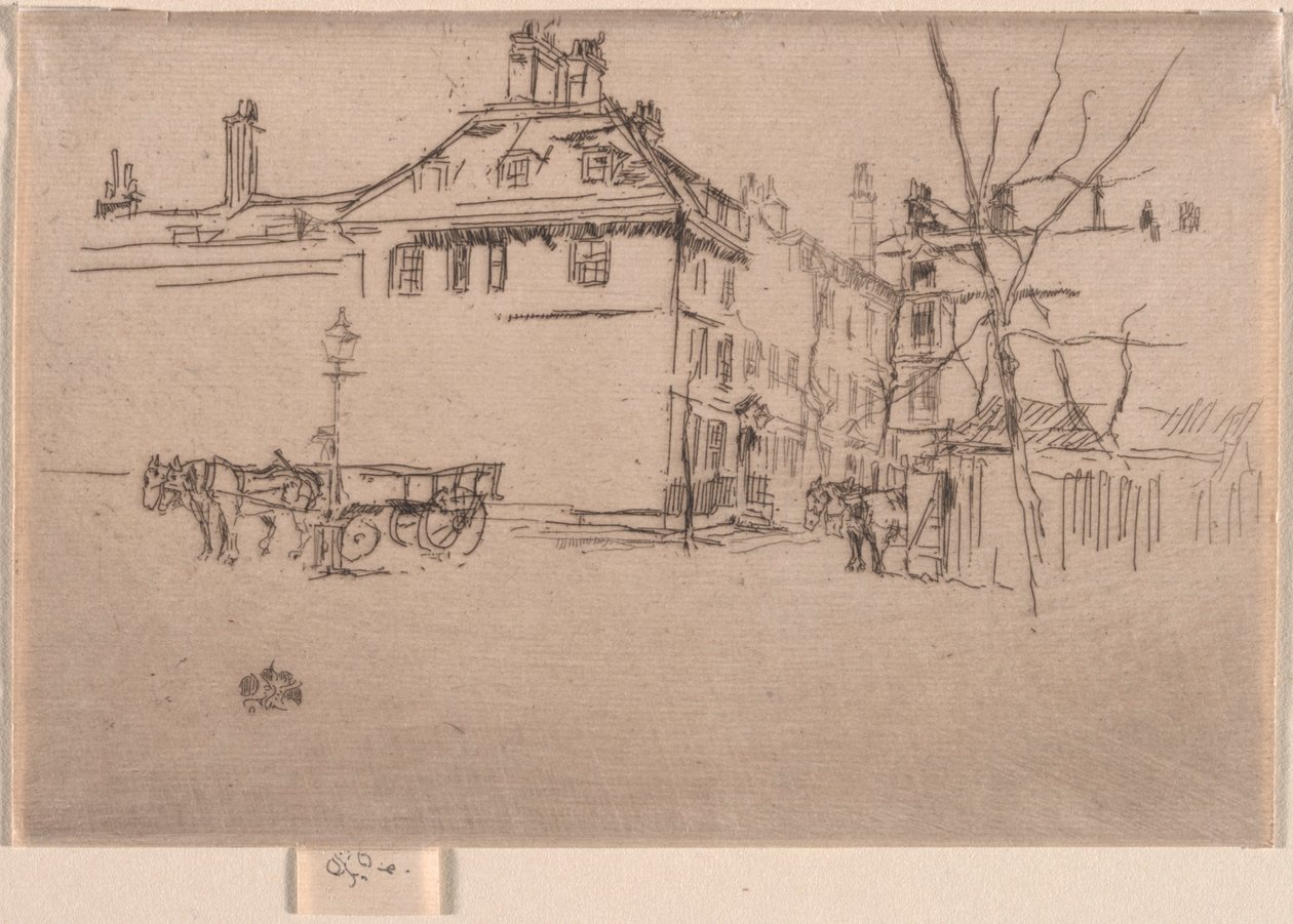 Le temple - James McNeill Whistler
