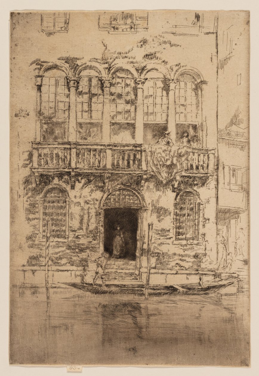 Le Balcon - James Abbott McNeill Whistler