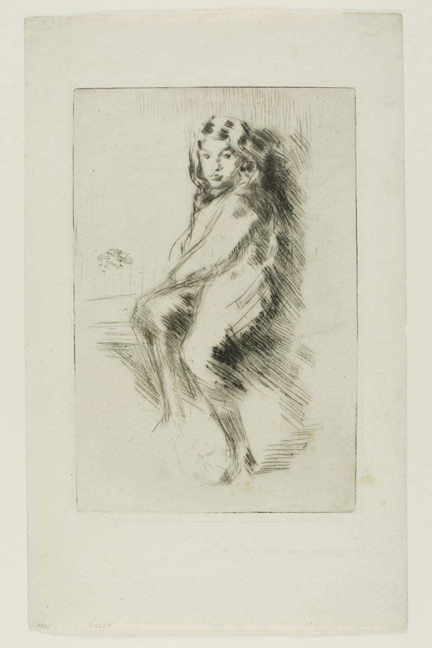 Le Garçon (Charlie Hanson) - James Abbott McNeill Whistler