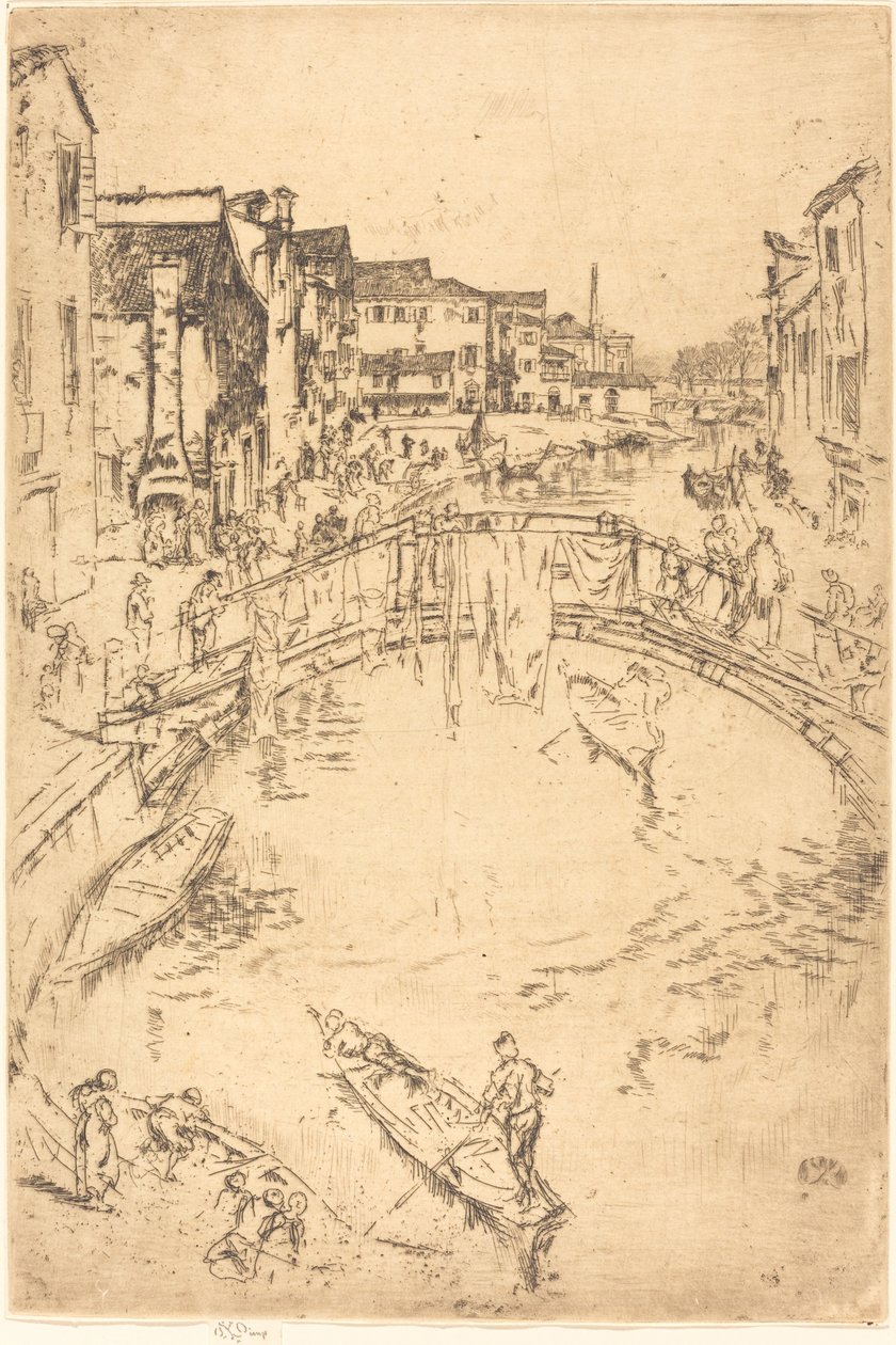 Le Pont - James Abbott McNeill Whistler