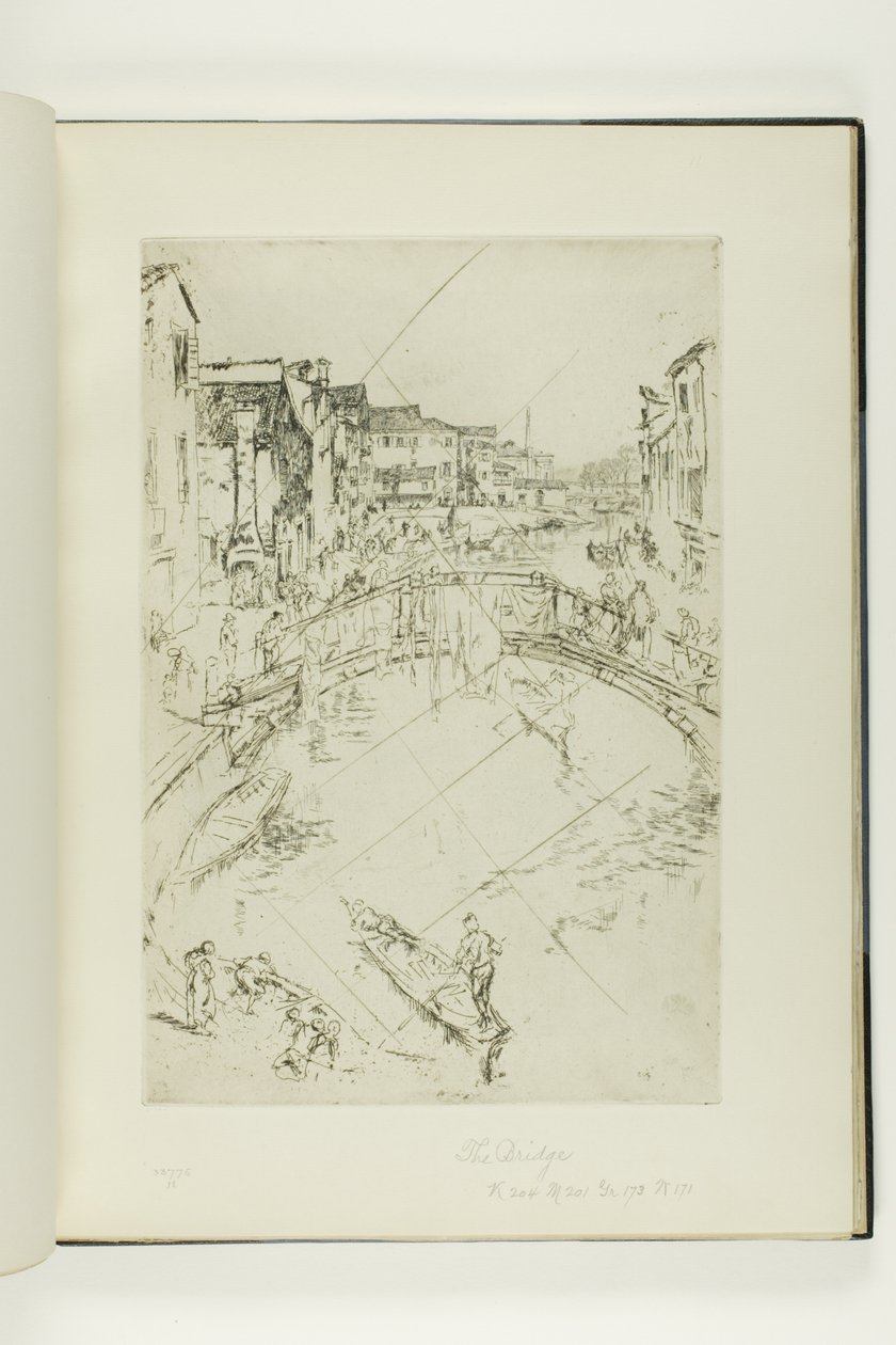 Le pont, Santa Marta - James McNeill Whistler