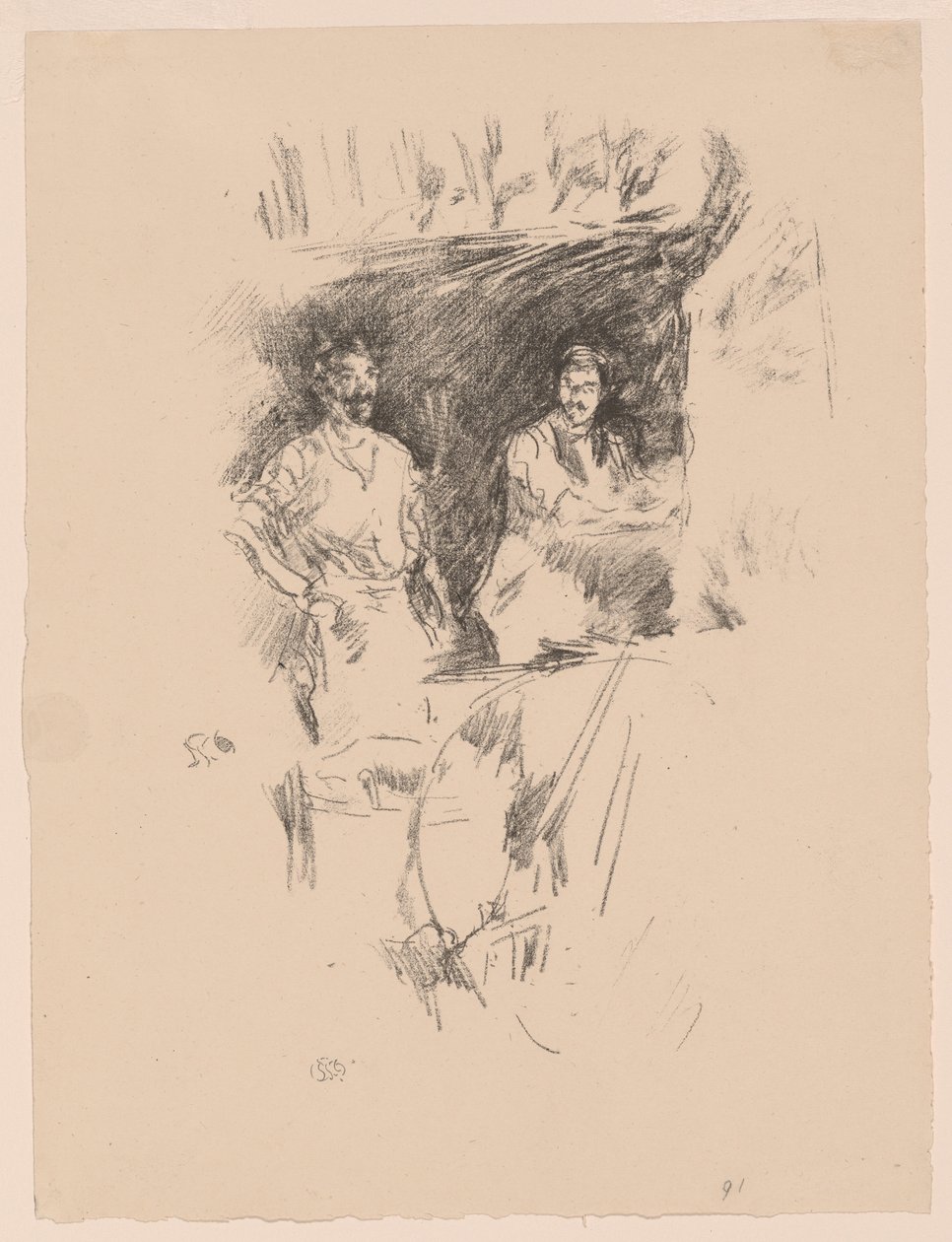 Les frères - James McNeill Whistler