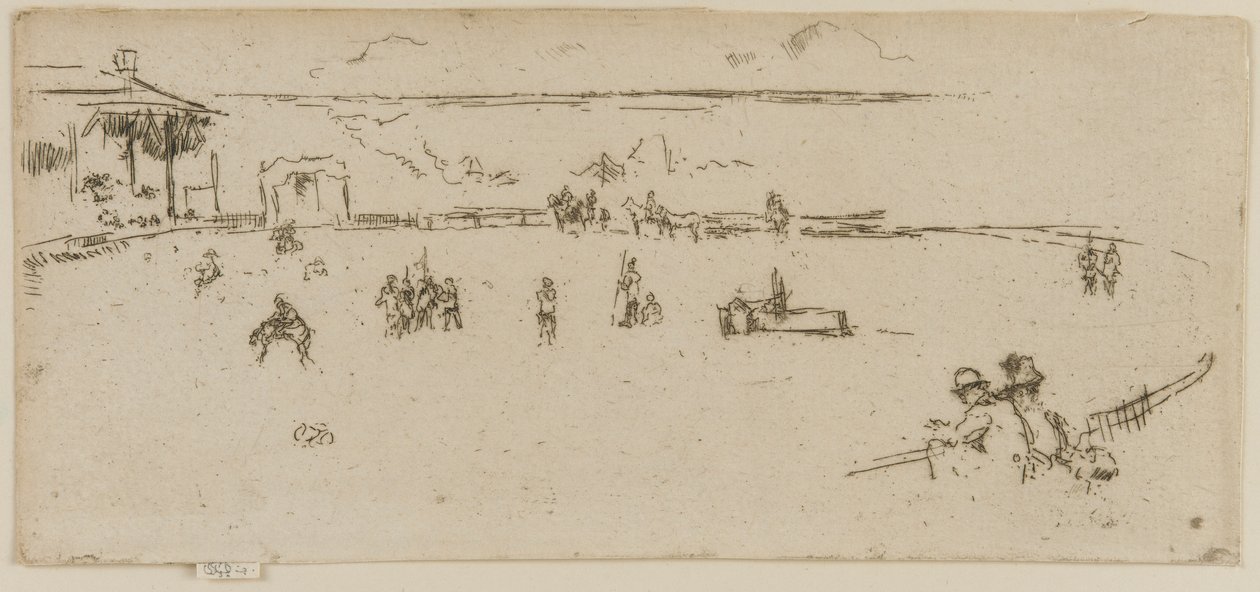 Le cheval ruant, Far West - James Abbott McNeill Whistler