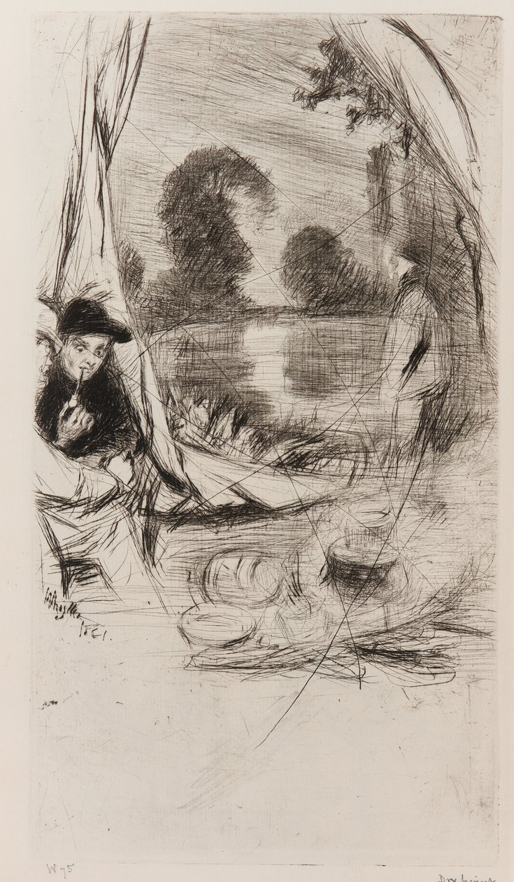 Le camp - James Abbott McNeill Whistler