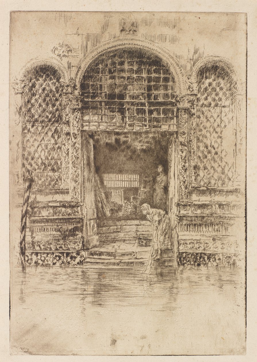 Le Portail - James Abbott McNeill Whistler