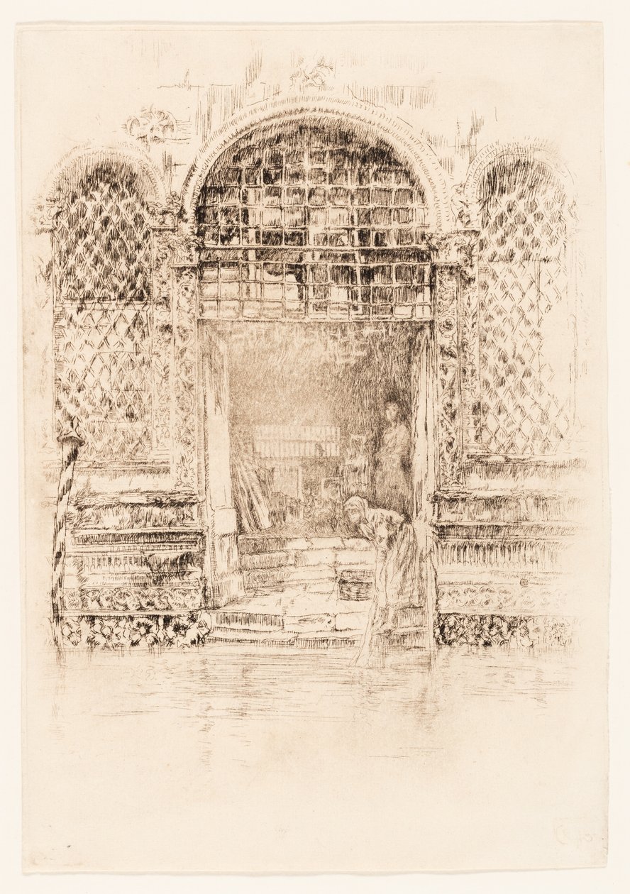 Le Portail - James Abbott McNeill Whistler