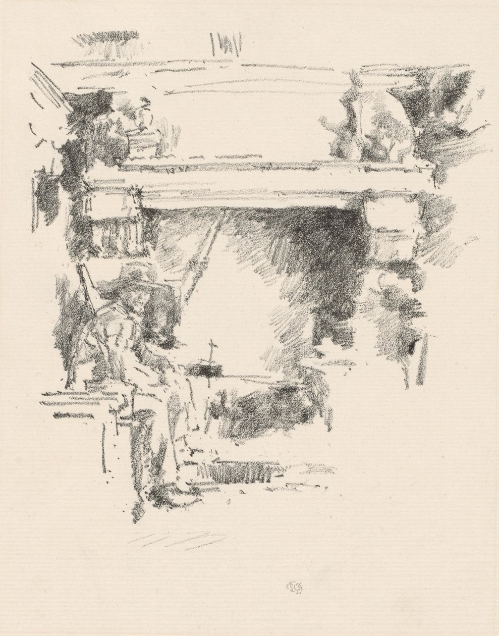 Le foyer - James McNeill Whistler
