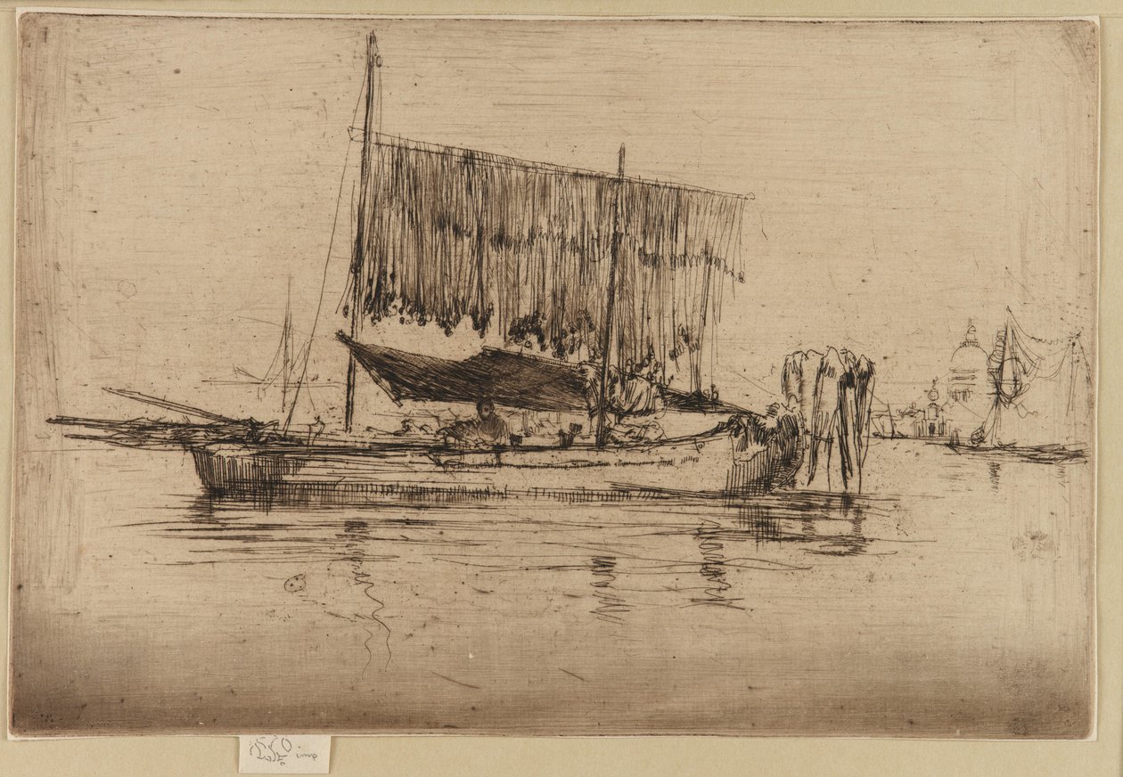 Le Bateau de Pêche - James Abbott McNeill Whistler
