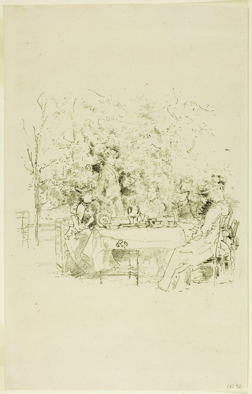 Le Jardin - James Abbott McNeill Whistler