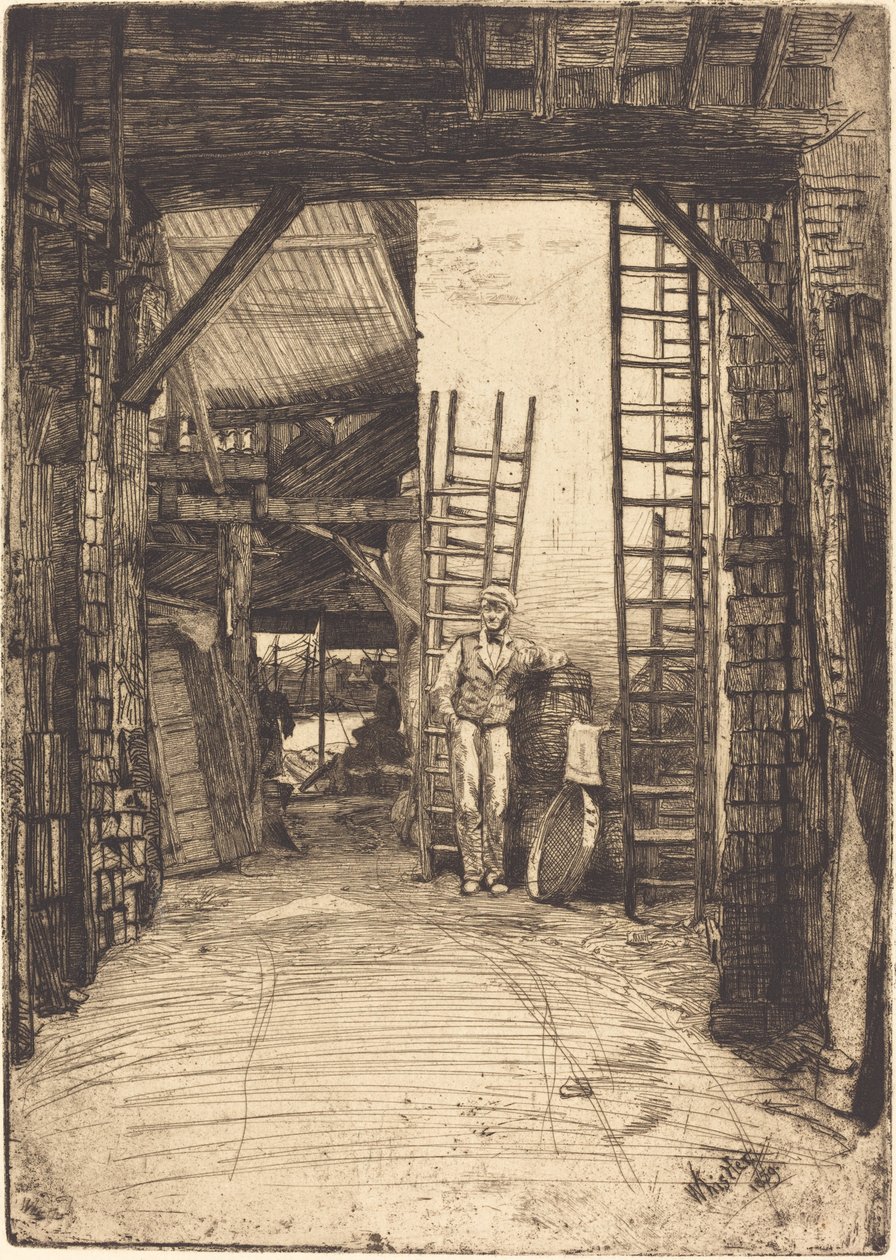 Le Chaufournier - James Abbott McNeill Whistler