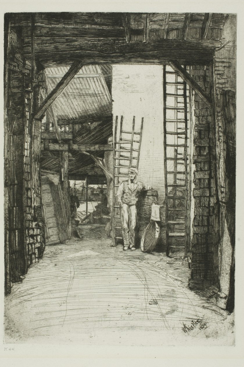 Le Chaufournier - James Abbott McNeill Whistler