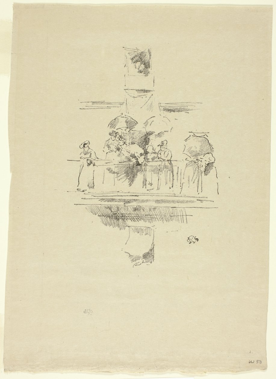 Le Petit Balcon - James Abbott McNeill Whistler