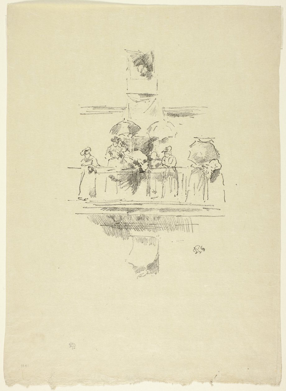 Le Petit Balcon - James Abbott McNeill Whistler